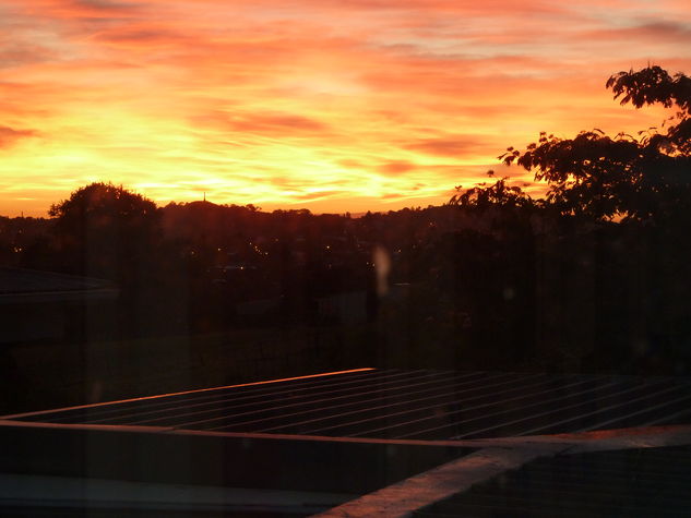 The sunrise from the property. In the distance is One Tree Hill. The sunrises from the property are stunning.