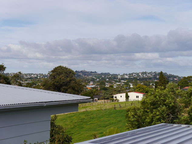 Another view looking out over the garage towards One Tree Hill.