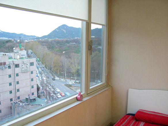 View from the bedside