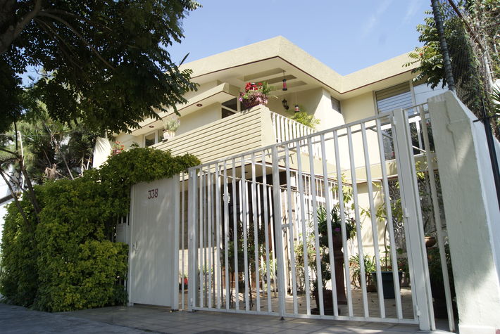 Front view of house