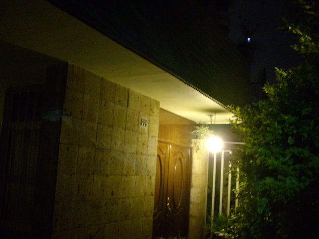 Well lighted in and outside of gated property for late returns.