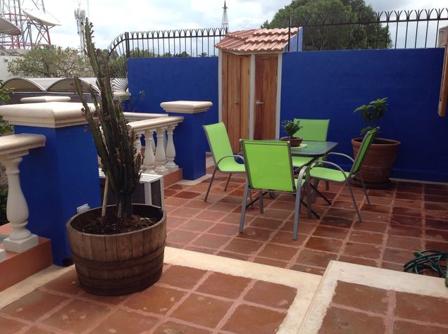 Upper Terrace off Bedroom