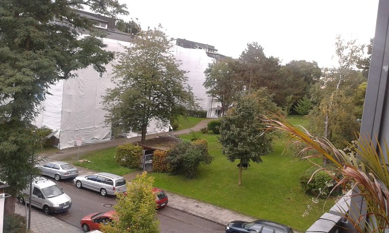 outside from balcony