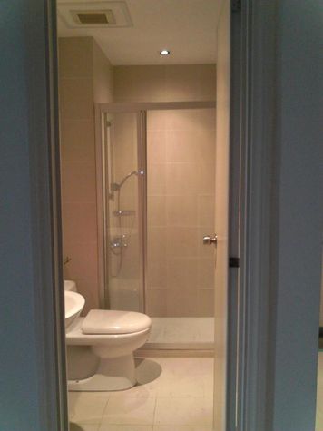 Shower and Toilet