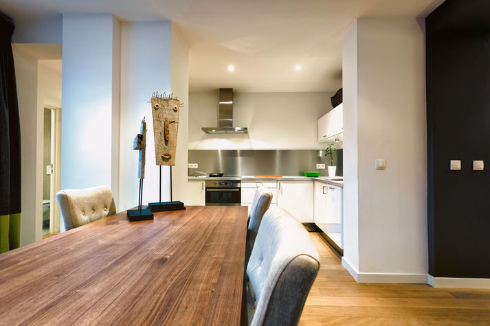 Dining Area with Fully-Equipped Kitchen