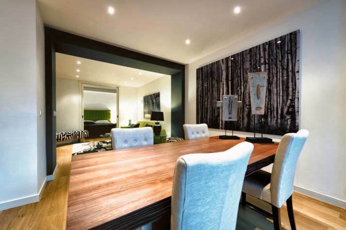 Dining Area with Fully-Equipped Kitchen