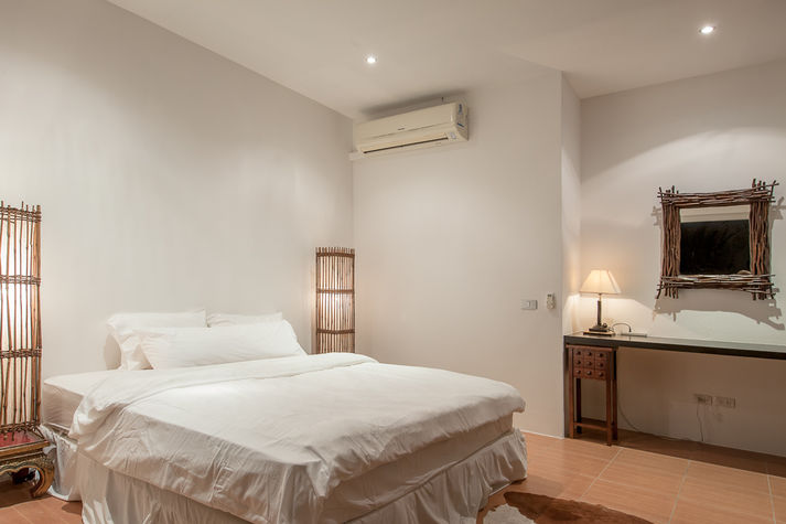 3rd Bedroom: Complete with attached bathroom.