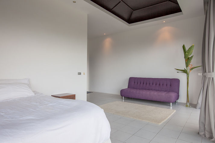 Bedroom 1: Large bedroom layouts.  Mountain views off back entrance.