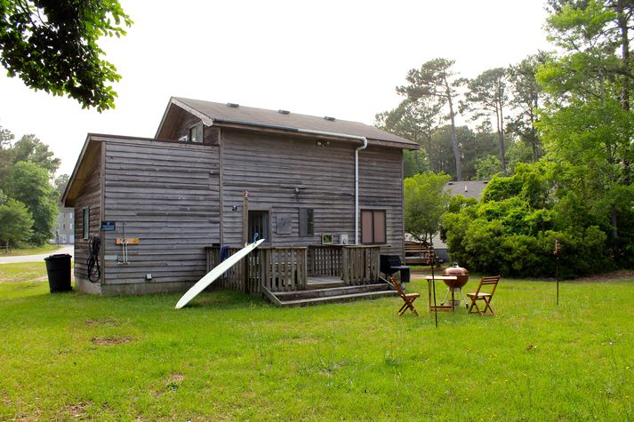 Backyard west facing view.