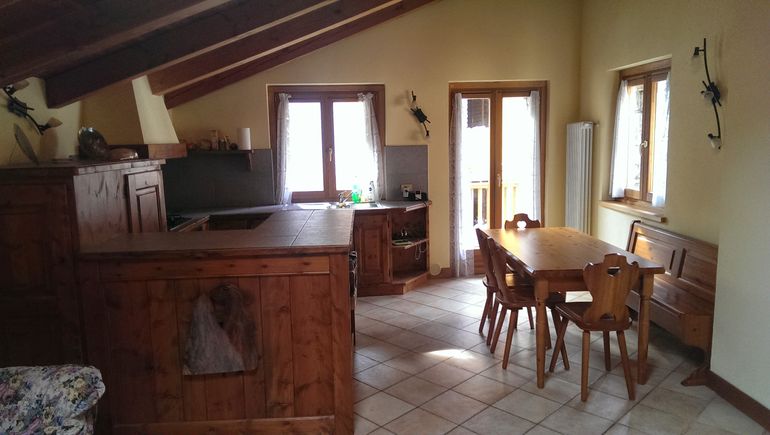 Charming Room in 1736 Alpine Chalet