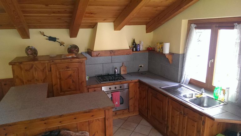 Charming Room in 1736 Alpine Chalet