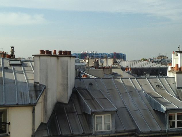 The view from the lounge