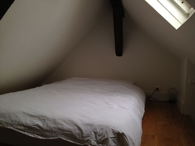 The upstairs bedroom