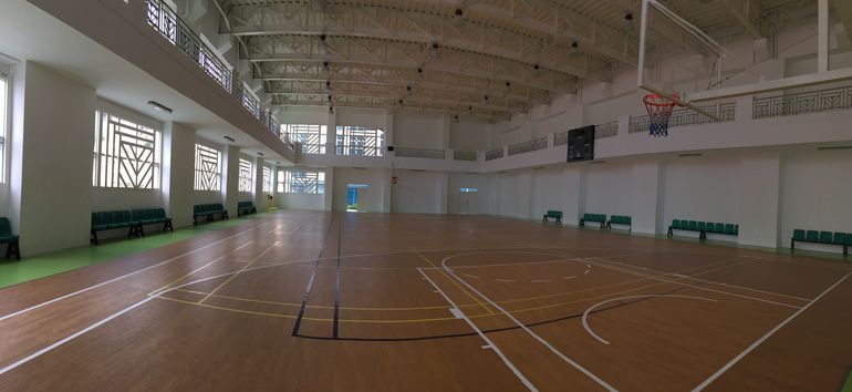 Covered Basketball Court