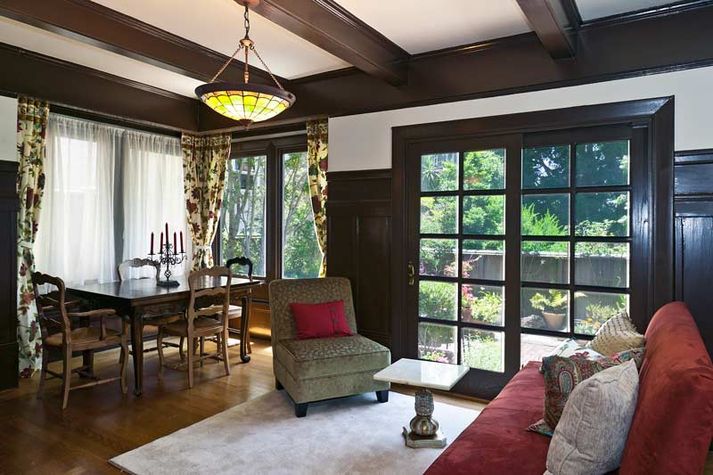 Dining Room with enterance to garden