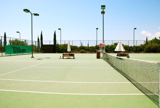 The Annabel Croft Tennis Academy on Aphrodite Hills Resort.