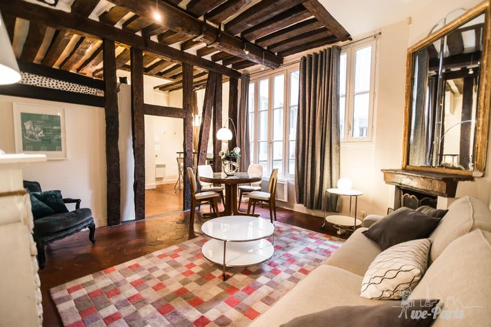 Paris Apartment Rental; Vacation in Paris
Rent and relax with we-Paris in the charming and spacious Marais Apartment! #ParisApartmentRental #VacationinParis