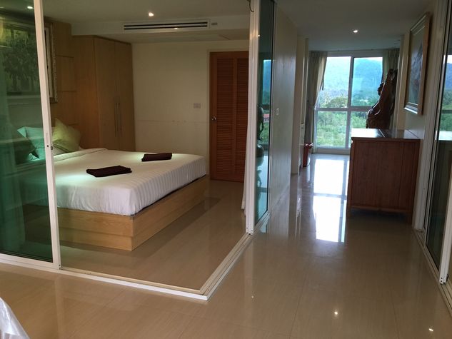 Bedroom and corridor