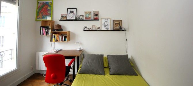 Paris Apartment Rental, Vacation in Paris
Relax after your long day in this comfortable and quiet bedroom, away from any street noise. #ParisApartmentRentals