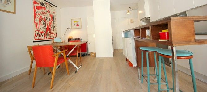 Paris Apartment Rental, Vacation in Paris
Enjoy spending time together in this spacious and bright kitchen. #ParisApartmentRentals