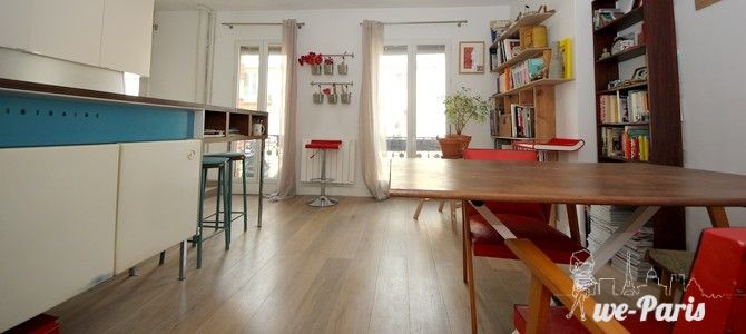 Paris Apartment Rental, Vacation in Paris
Enjoy spending time together in this spacious and bright kitchen. #ParisApartmentRentals