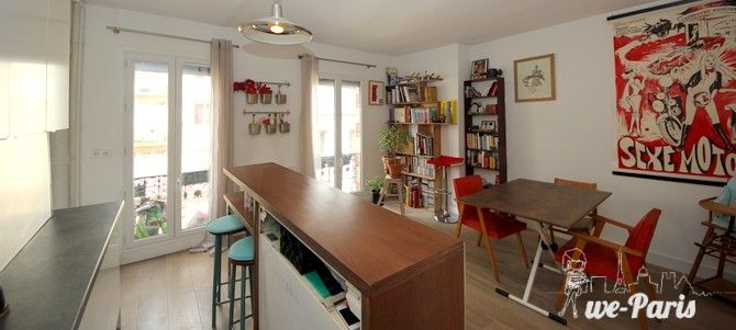 Paris Apartment Rental, Vacation in Paris
Enjoy spending time together in this spacious and bright kitchen. #ParisApartmentRentals