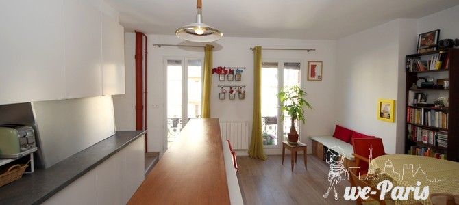 Paris Apartment Rental, Vacation in Paris
Enjoy spending time together in this spacious and bright kitchen. #ParisApartmentRentals