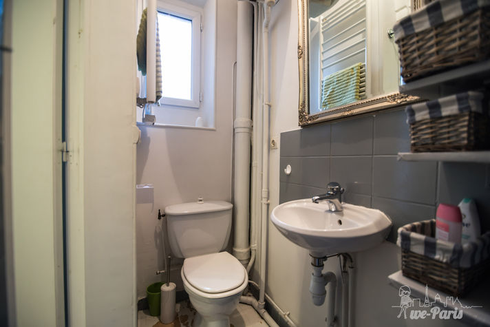 Paris vacation rental 
Great apartment in the 11th district. Cosy bathroom