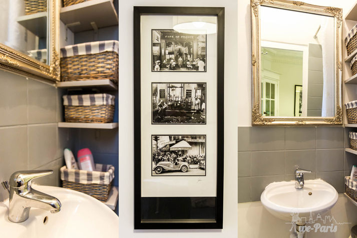 Paris vacation rental 
Great apartment in the 11th district. Cosy bathroom