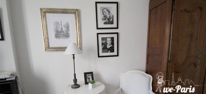 Paris Apartment Rental, Vacation in Paris
Sit down and relax after a long day of exploring Paris in this cozy Living Room / Kitchen. 