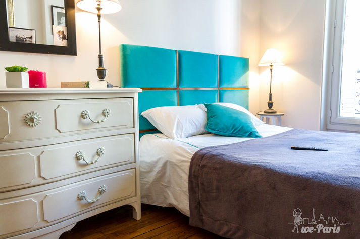 Paris vacation rental 
Great apartment in the 11th district. Come relax in this spacious and colored bedroom!