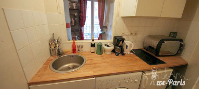 Paris Apartment Rental, Vacation in Paris
Rest and relax after a long day of discovering Paris in this quaint little studio apartment.