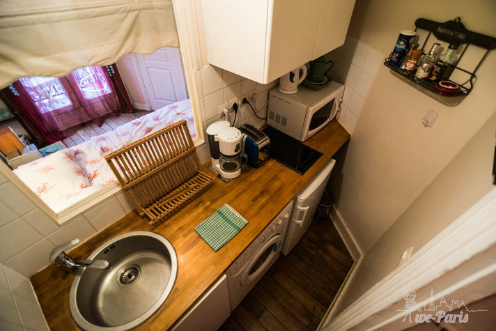 Paris Apartment Rental, Vacation in Paris
Rest and relax after a long day of discovering Paris in this quaint little studio apartment. #ParisApartmentRental