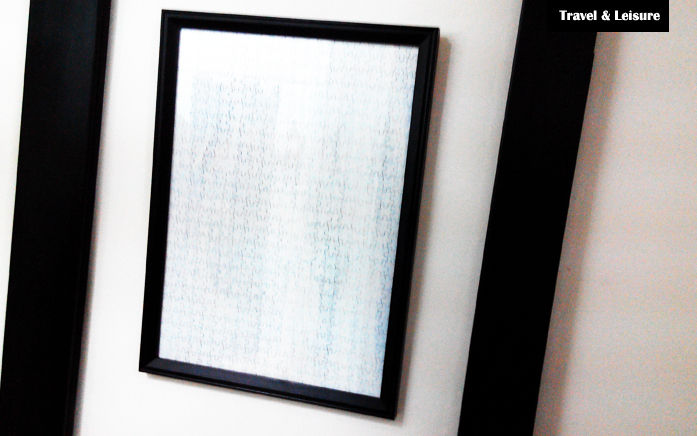 Original artwork on the walls