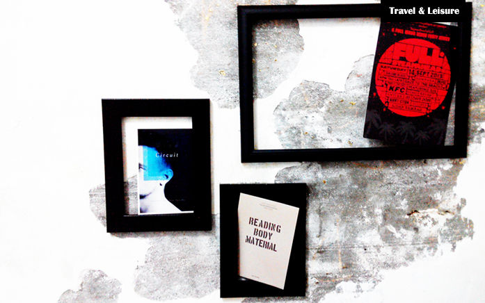 Decoration on the walls of bedroom A