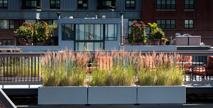 Enjoy the spectacular roofdeck
