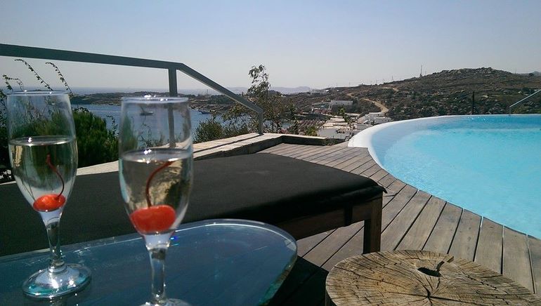 Enjoy by the pool