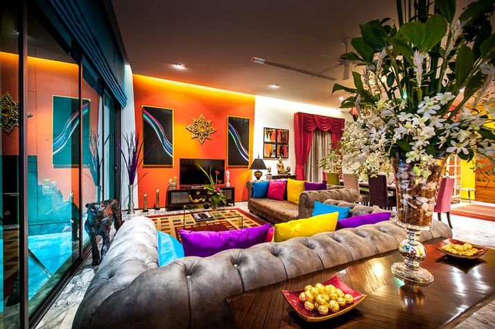 Spacious living area