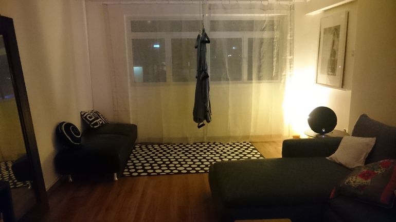 Cosy rm in a spacious 125 sqm flat