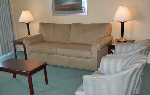 Living Area with comfortable furniture
