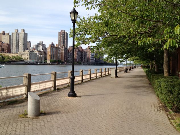 Walk along river
