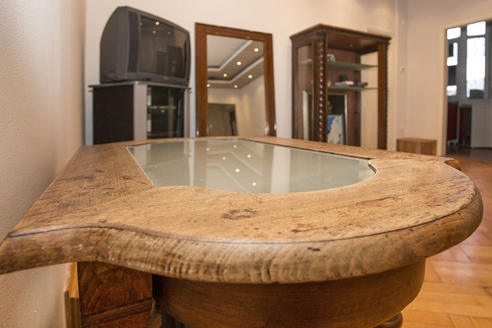 Livingroom_TV_Apartments_Accommodation_Belgrade