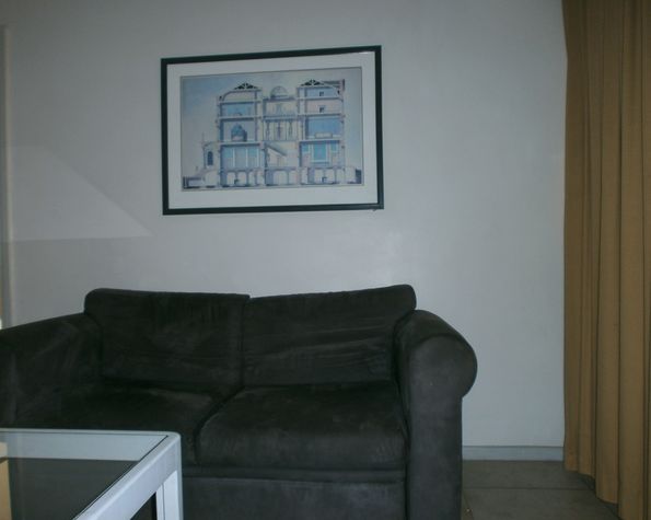 Sofa Bed in Lounge
