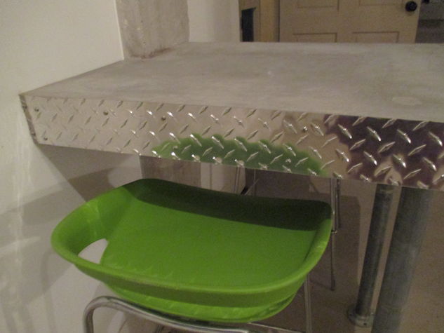 Detail of dining table.