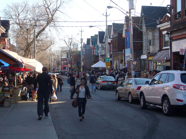 Vibrant Kensington Market steps away
