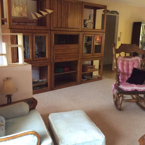 Living area is open and roomy!