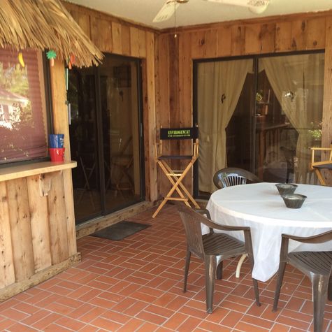 Private Patio.