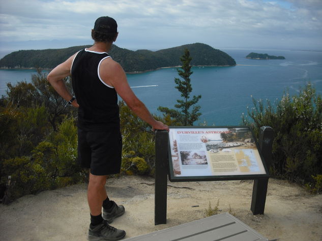 On our Abel Tasman guided walk