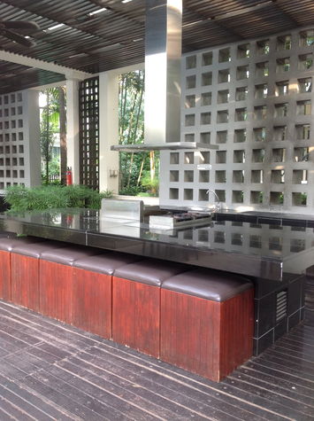 BBQ area