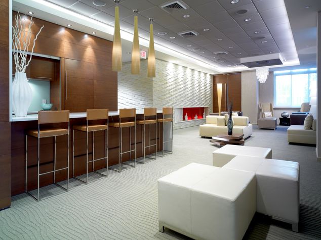 Residents' lounge with plenty of comfortable seating and WiFi